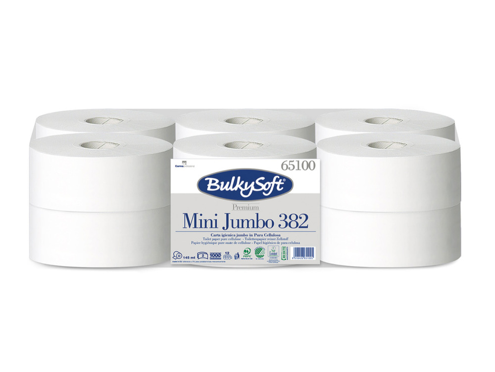 Jumbo and mini Jumbo Toilet Rolls
